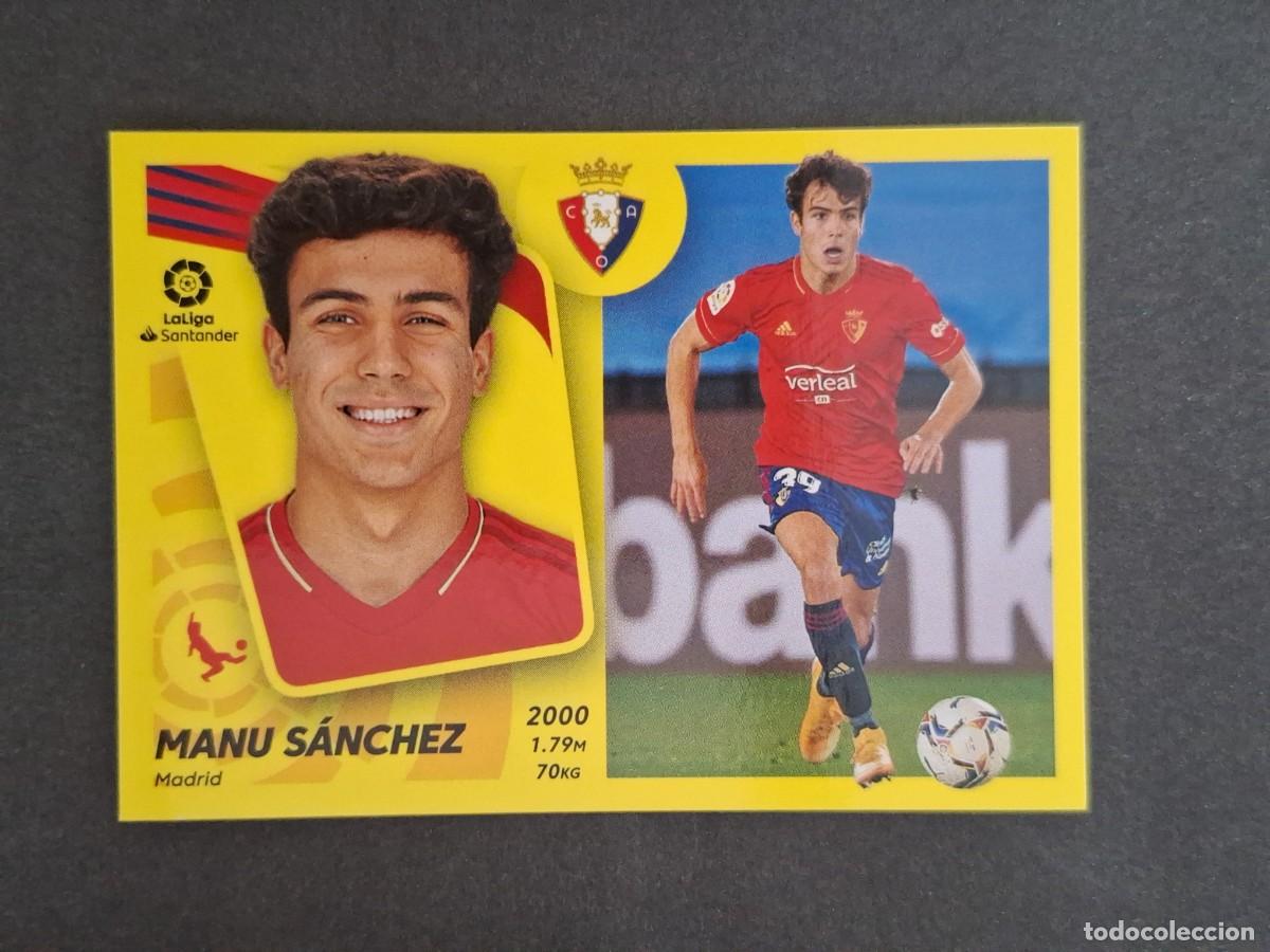 Cromos de f&uacute;tbol: L2 MANU SANCHEZ C. A. OSASUNA COLOCA LIGA ESTE 2021 2022 21 22 NUNCA PEGADO SIN PEGAR