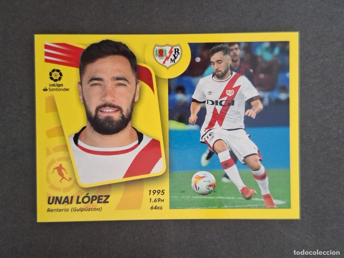 Cromos de f&uacute;tbol: L2 UNAI LOPEZ RAYO VALLECANO COLOCA LIGA ESTE 2021 2022 21 22 NUNCA PEGADO SIN PEGAR