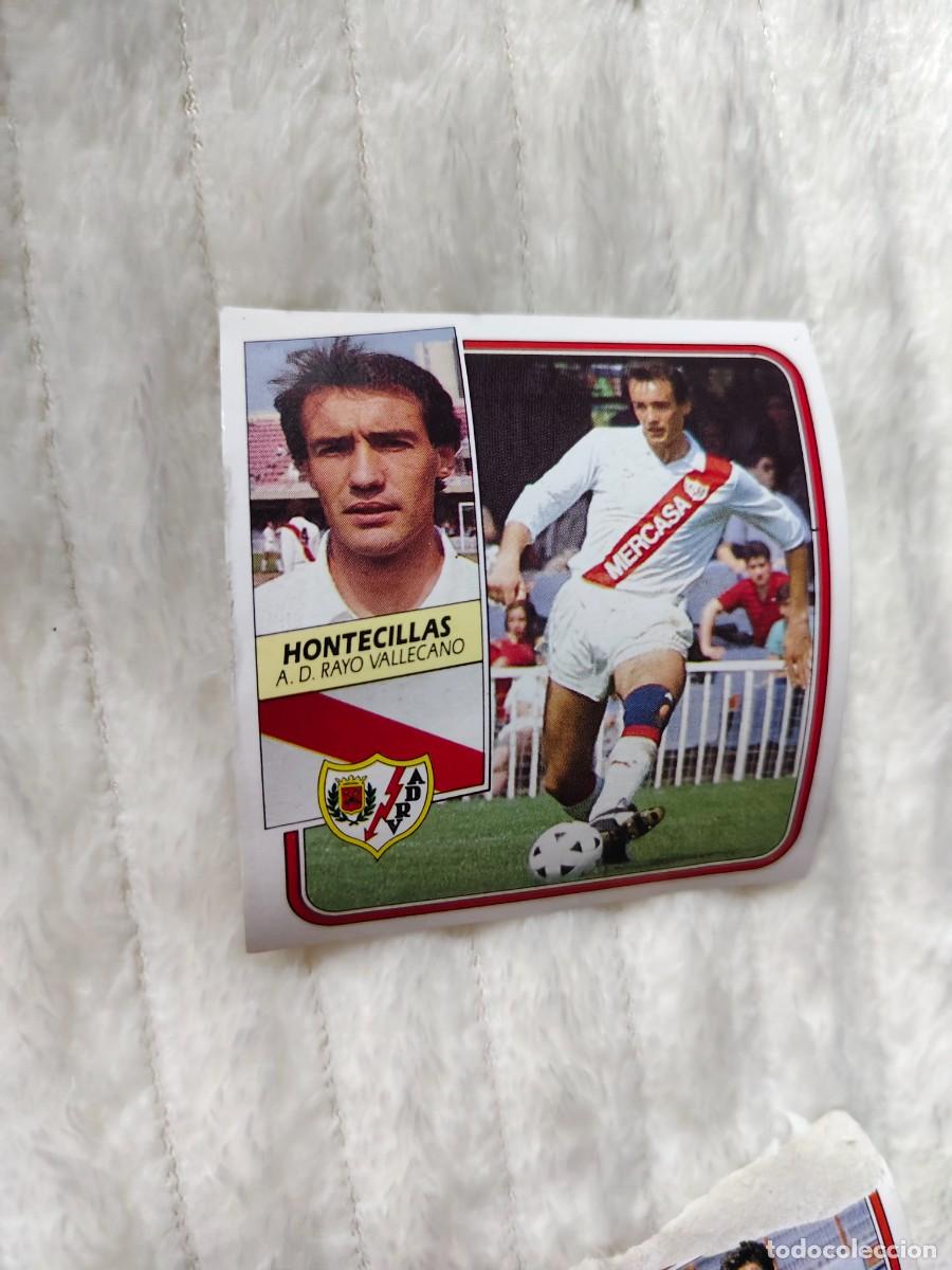 Cartes &agrave; collectionner de Football: EDICIONES ESTE 89 90 HONTECILLAS A.D. RAYO VALLECANO 1989 1990 DESPEGADO RECUPERADO ALBUM AAQ