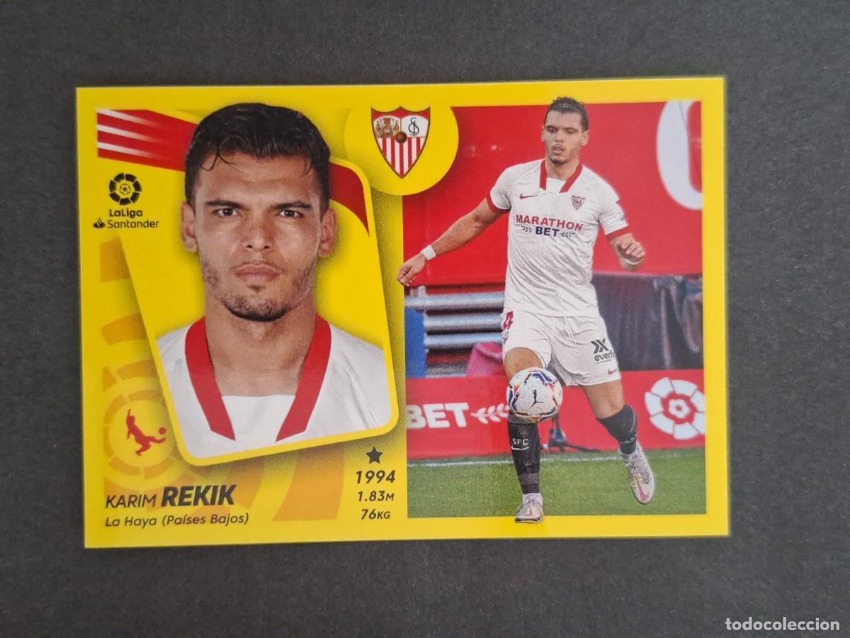 Cartes &agrave; collectionner de Football: L2 REKIK SEVILLA F. C. COLOCA LIGA ESTE 2021 2022 21 22 NUNCA PEGADO SIN PEGAR