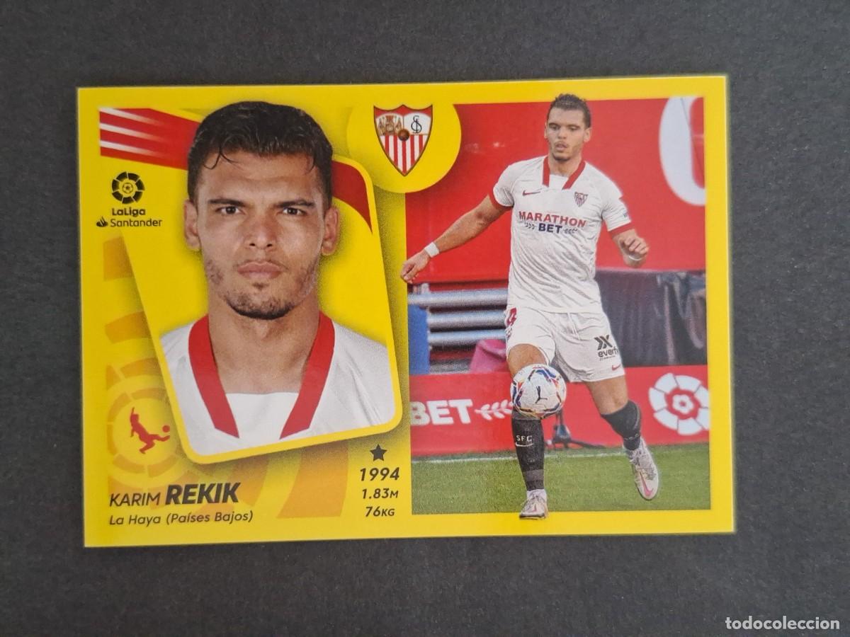 Cartes &agrave; collectionner de Football: L2 REKIK SEVILLA F. C. COLOCA LIGA ESTE 2021 2022 21 22 NUNCA PEGADO SIN PEGAR