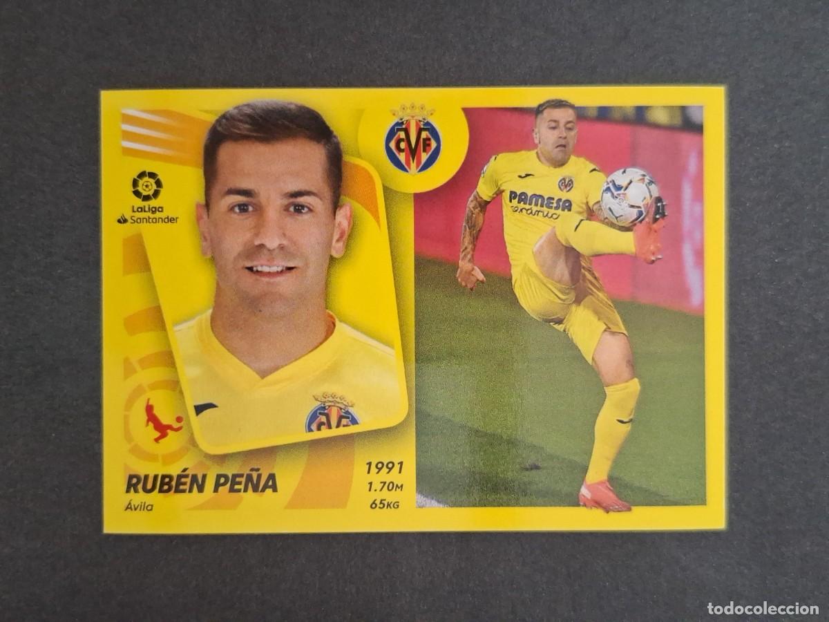 Fu&szlig;ball-Sticker: L2 RUBEN PE&Ntilde;A VILLARREAL C. F. COLOCA LIGA ESTE 2021 2022 21 22 NUNCA PEGADO SIN PEGAR