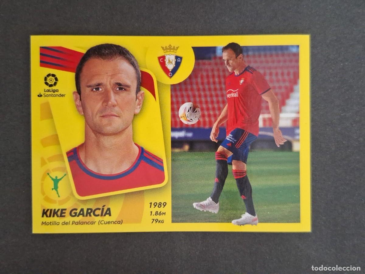 Cromos de Futebol: L2 KIKE GARCIA C. A. OSASUNA FICHAJE 3 LIGA ESTE 2021 2022 21 22 NUNCA PEGADO SIN PEGAR