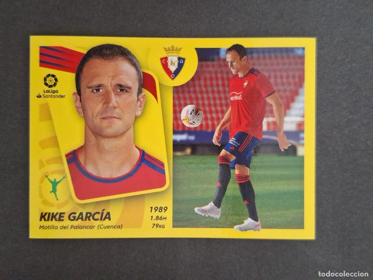 Cromos de Futebol: L2 KIKE GARCIA C. A. OSASUNA FICHAJE 3 LIGA ESTE 2021 2022 21 22 NUNCA PEGADO SIN PEGAR