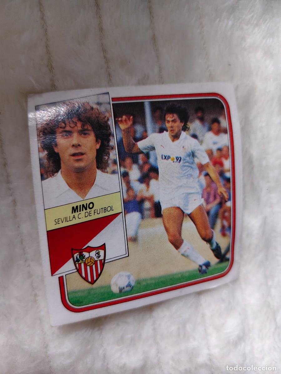 Football Stickers: EDICIONES ESTE 89 90 MINO SEVILLA F.C. 1989 1990 DESPEGADO RECUPERADO ALBUM AAQ