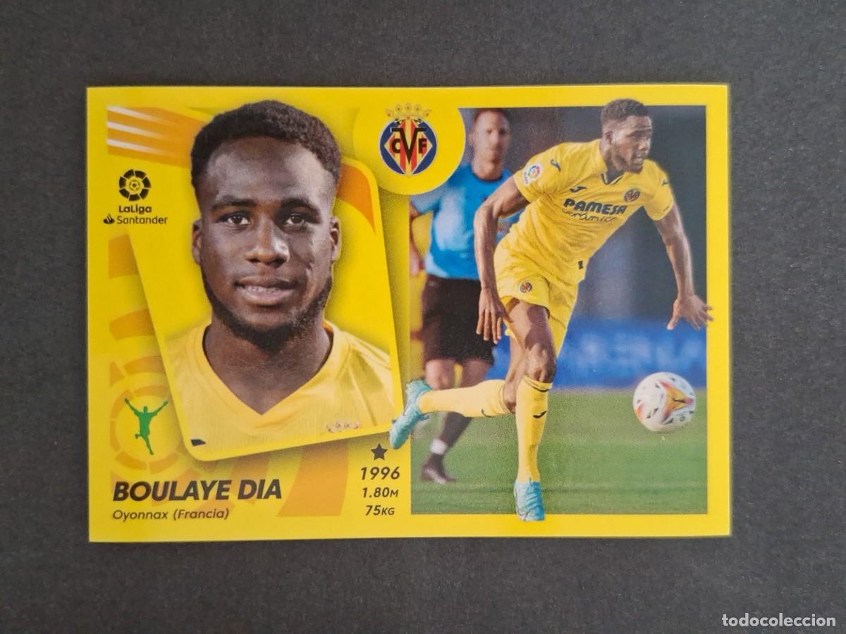 Football Stickers: L2 BOULAYE DIA VILLARREAL C. F. FICHAJE 13 LIGA ESTE 2021 2022 21 22 NUNCA PEGADO SIN PEGAR