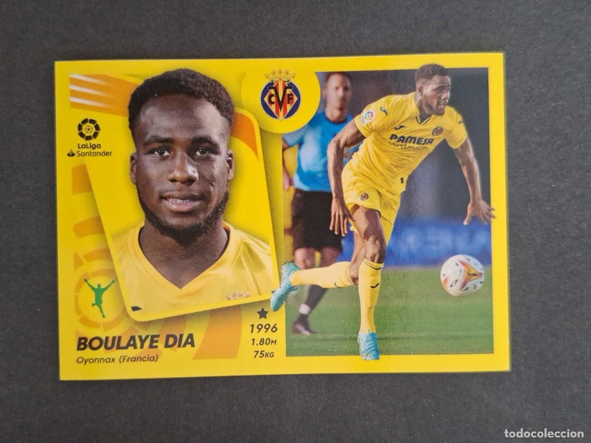 Football Stickers: L2 BOULAYE DIA VILLARREAL C. F. FICHAJE 13 LIGA ESTE 2021 2022 21 22 NUNCA PEGADO SIN PEGAR
