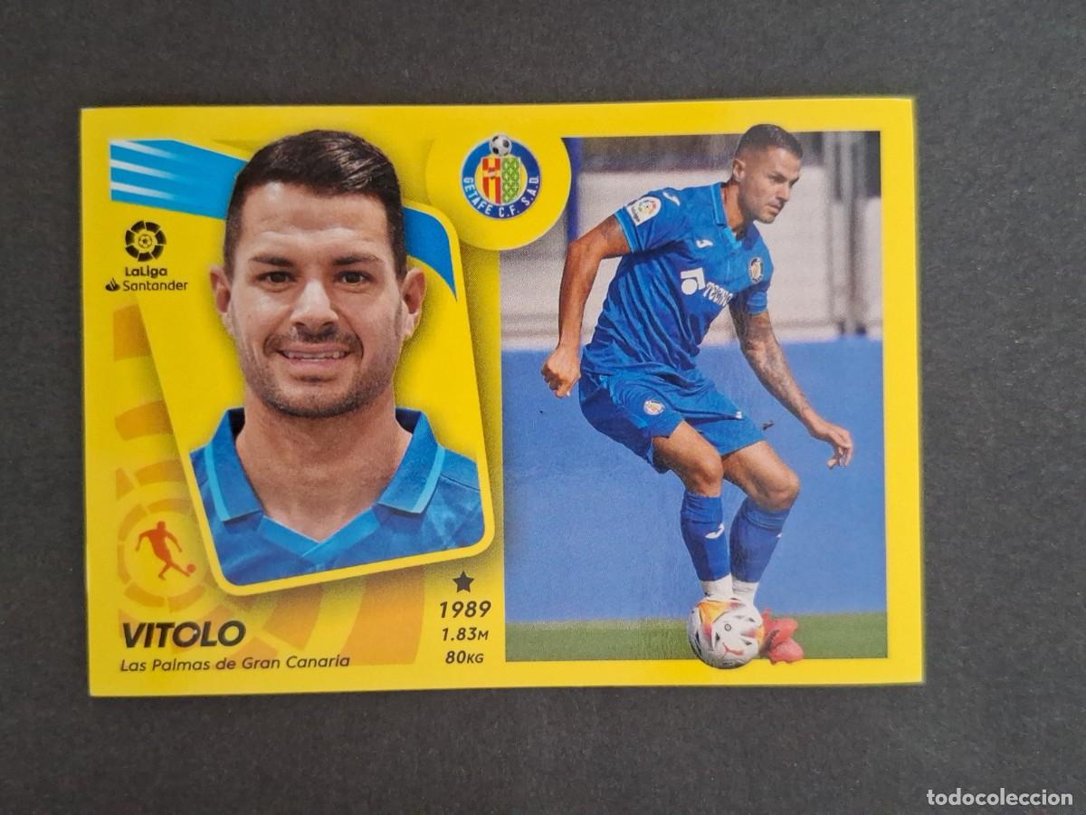 Cromos de f&uacute;tbol: L2 VITOLO GETAFE C. F. FICHAJE 14 LIGA ESTE 2021 2022 21 22 NUNCA PEGADO SIN PEGAR