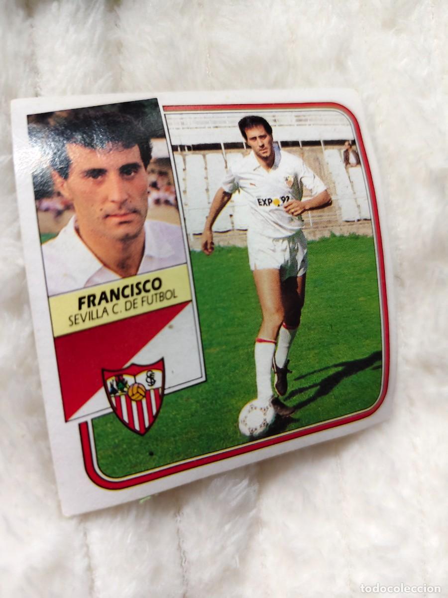 Cromos de f&uacute;tbol: EDICIONES ESTE 89 90 FRANCISCO SEVILLA F.C. 1989 1990 DESPEGADO RECUPERADO ALBUM AAQ