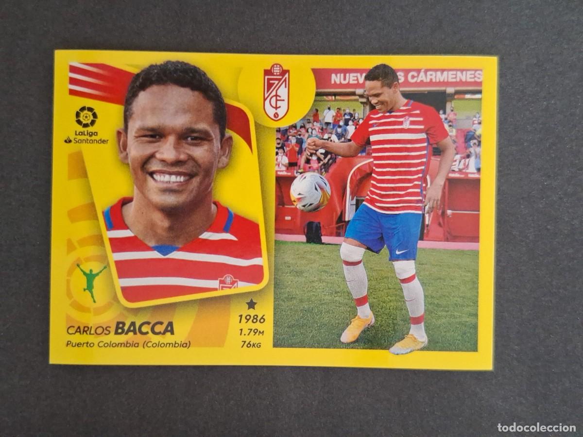 Cromos de f&uacute;tbol: L2 BACCA GRANADA C. F. FICHAJE 15 LIGA ESTE 2021 2022 21 22 NUNCA PEGADO SIN PEGAR