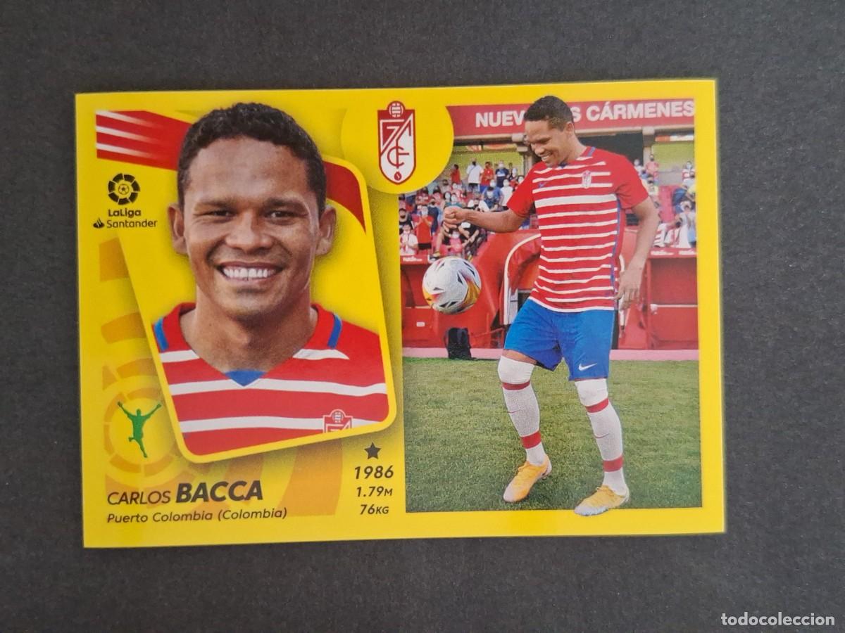 Cromos de f&uacute;tbol: L2 BACCA GRANADA C. F. FICHAJE 15 LIGA ESTE 2021 2022 21 22 NUNCA PEGADO SIN PEGAR