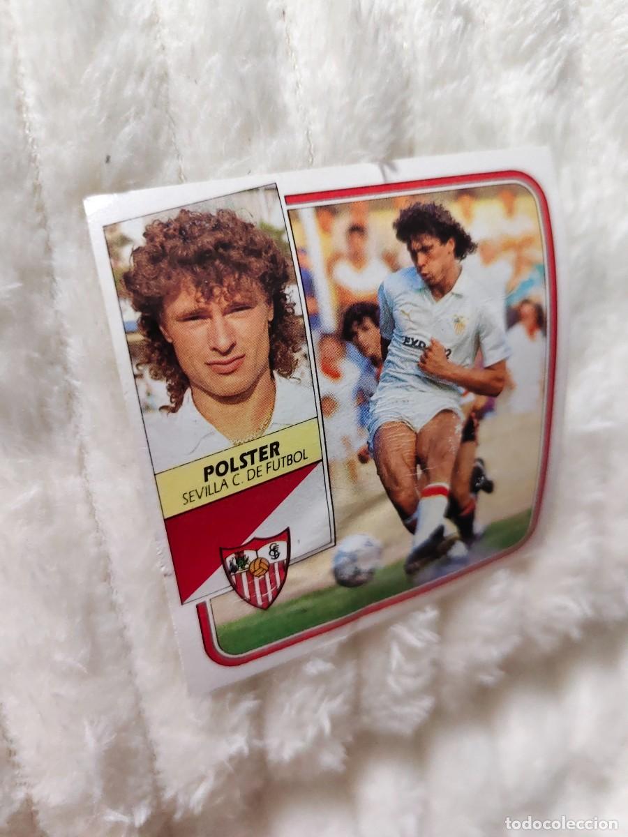 Football Stickers: EDICIONES ESTE 89 90 POLSTER SEVILLA F.C. 1989 1990 DESPEGADO RECUPERADO ALBUM AAQ