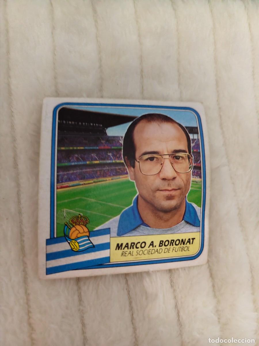 Cromos de Futebol: EDICIONES ESTE 89 90 BORONAT ENTRENADOR REAL SOCIEDAD 1989 1990 DESPEGADO RECUPERADO ALBUM AAQ