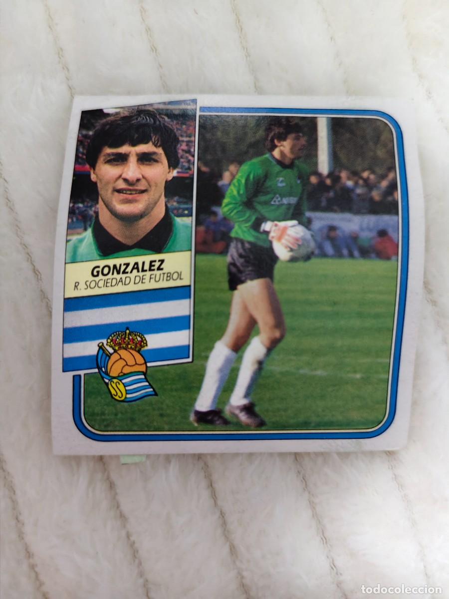 Cromos de f&uacute;tbol: EDICIONES ESTE 89 90 GONZALEZ REAL SOCIEDAD 1989 1990 DESPEGADO RECUPERADO ALBUM AAQ