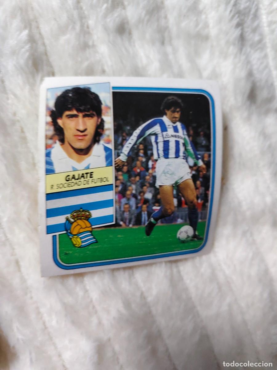 Cromos de f&uacute;tbol: EDICIONES ESTE 89 90 GAJATE REAL SOCIEDAD 1989 1990 DESPEGADO RECUPERADO ALBUM AAQ
