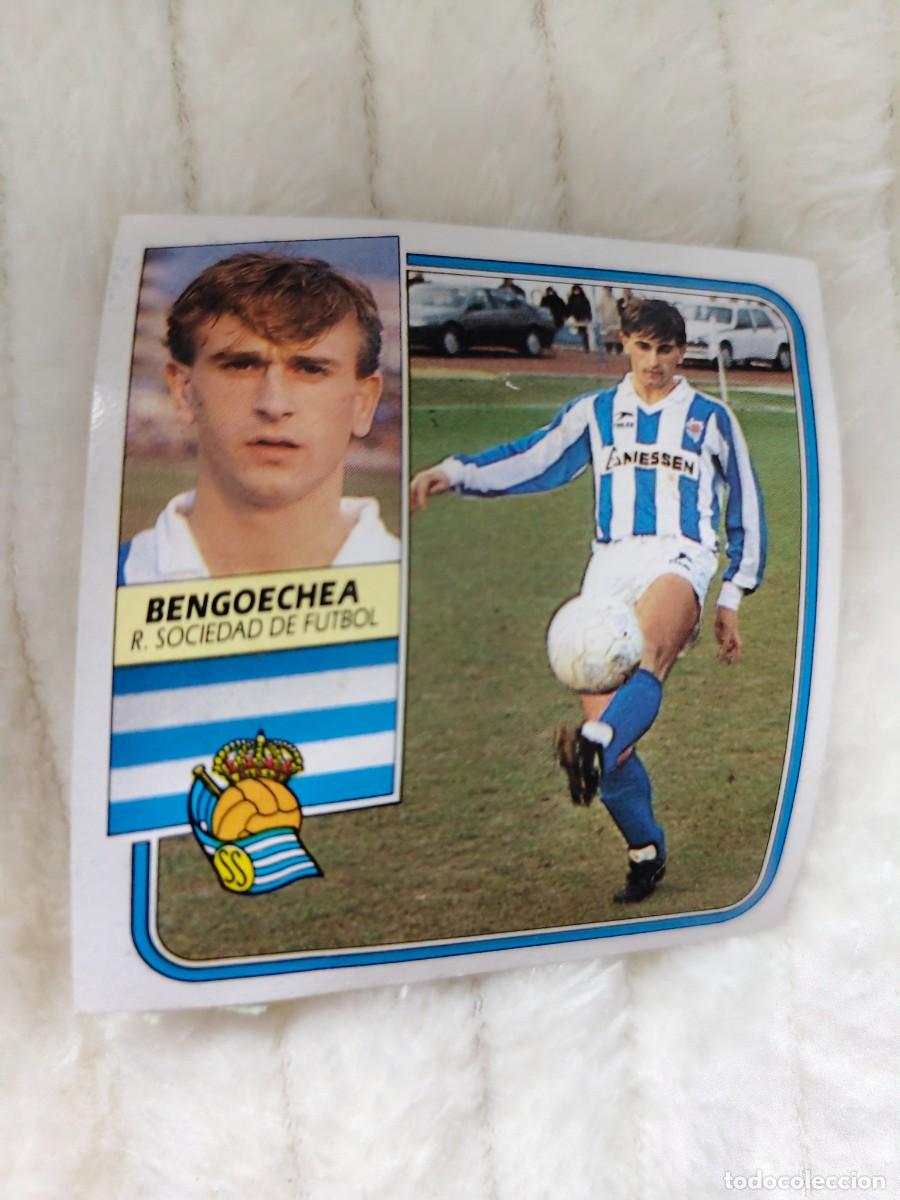 Figurine di Calcio: EDICIONES ESTE 89 90 BENGOECHEA REAL SOCIEDAD 1989 1990 DESPEGADO RECUPERADO ALBUM AAQ