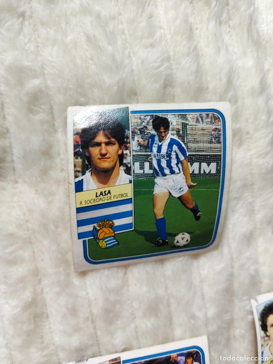 Cromos de f&uacute;tbol: EDICIONES ESTE 89 90 LASA REAL SOCIEDAD 1989 1990 DESPEGADO RECUPERADO ALBUM AAQ