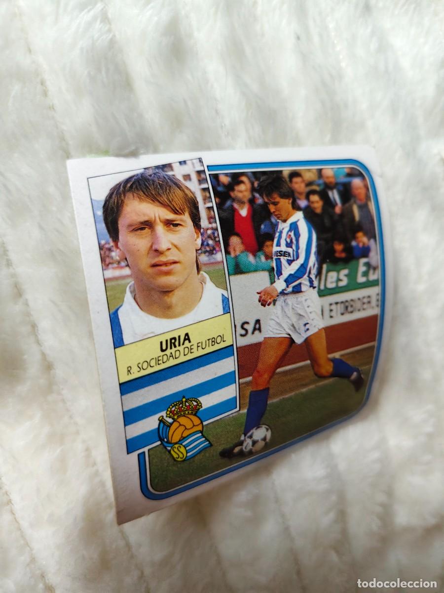 Cromos de Futebol: EDICIONES ESTE 89 90 URIA REAL SOCIEDAD 1989 1990 DESPEGADO RECUPERADO ALBUM AAQ