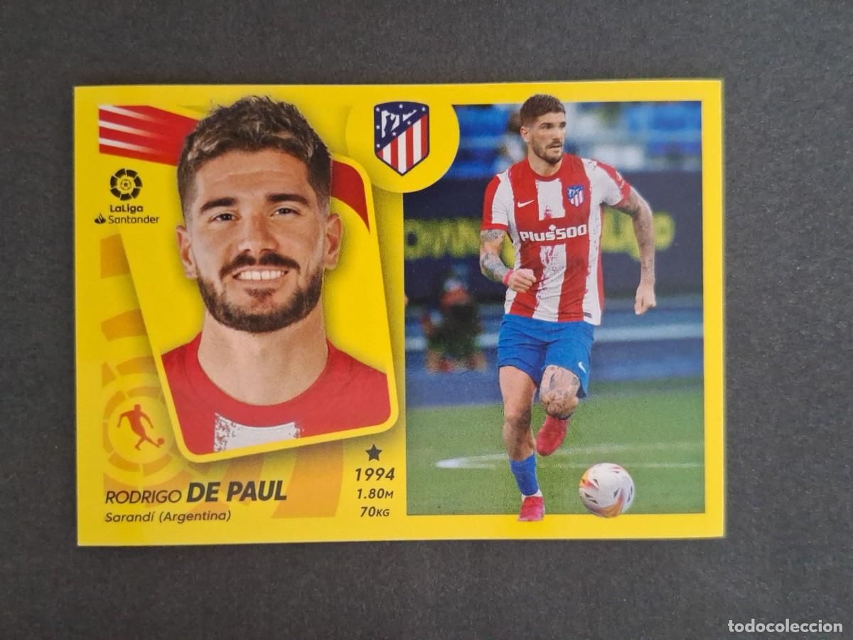 Cromos de Futebol: L2 DE PAUL ATLETICO DE MADRID FICHAJE 28 LIGA ESTE 2021 2022 21 22 NUNCA PEGADO SIN PEGAR