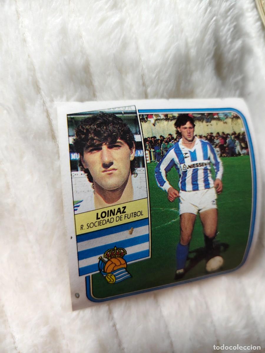 Cromos de Futebol: EDICIONES ESTE 89 90 LOINAZ REAL SOCIEDAD 1989 1990 DESPEGADO RECUPERADO ALBUM AAQ