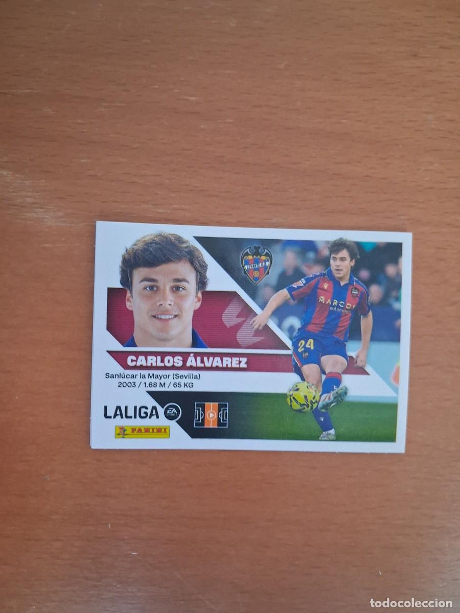 Cromos de f&uacute;tbol: Ediciones Este 2026 2027 26 27 Levante UD 15 Carlos Alvarez