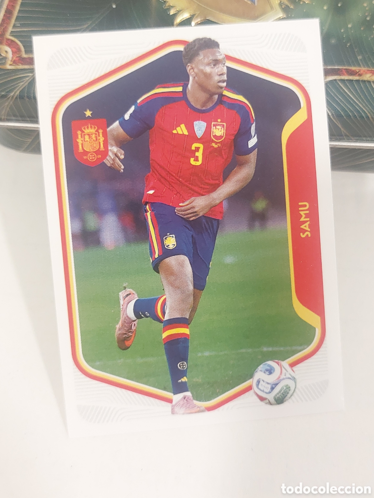 Figurine di Calcio: 57 SAMU SELECCION ESPA&Ntilde;OLA ESPA&Ntilde;A MUNDIAL CARREFOUR 26 PANINI 2026