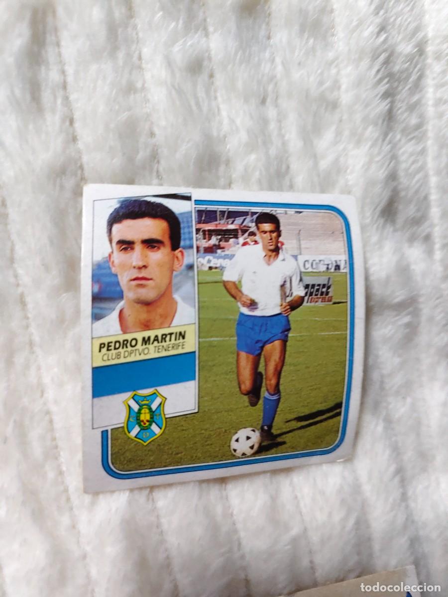 Fu&szlig;ball-Sticker: EDICIONES ESTE 89 90 PEDRO MARTIN C.D. TENERIFE 1989 1990 DESPEGADO RECUPERADO ALBUM AAQ
