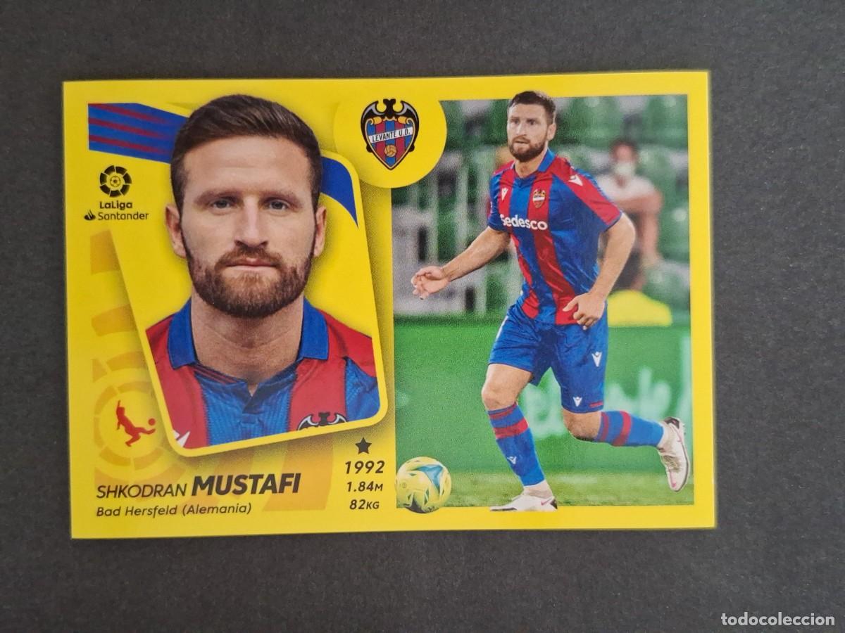 Football Stickers: L2 MUSTAFI LEVANTE U. D. FICHAJE 48 LIGA ESTE 2021 2022 21 22 NUNCA PEGADO SIN PEGAR