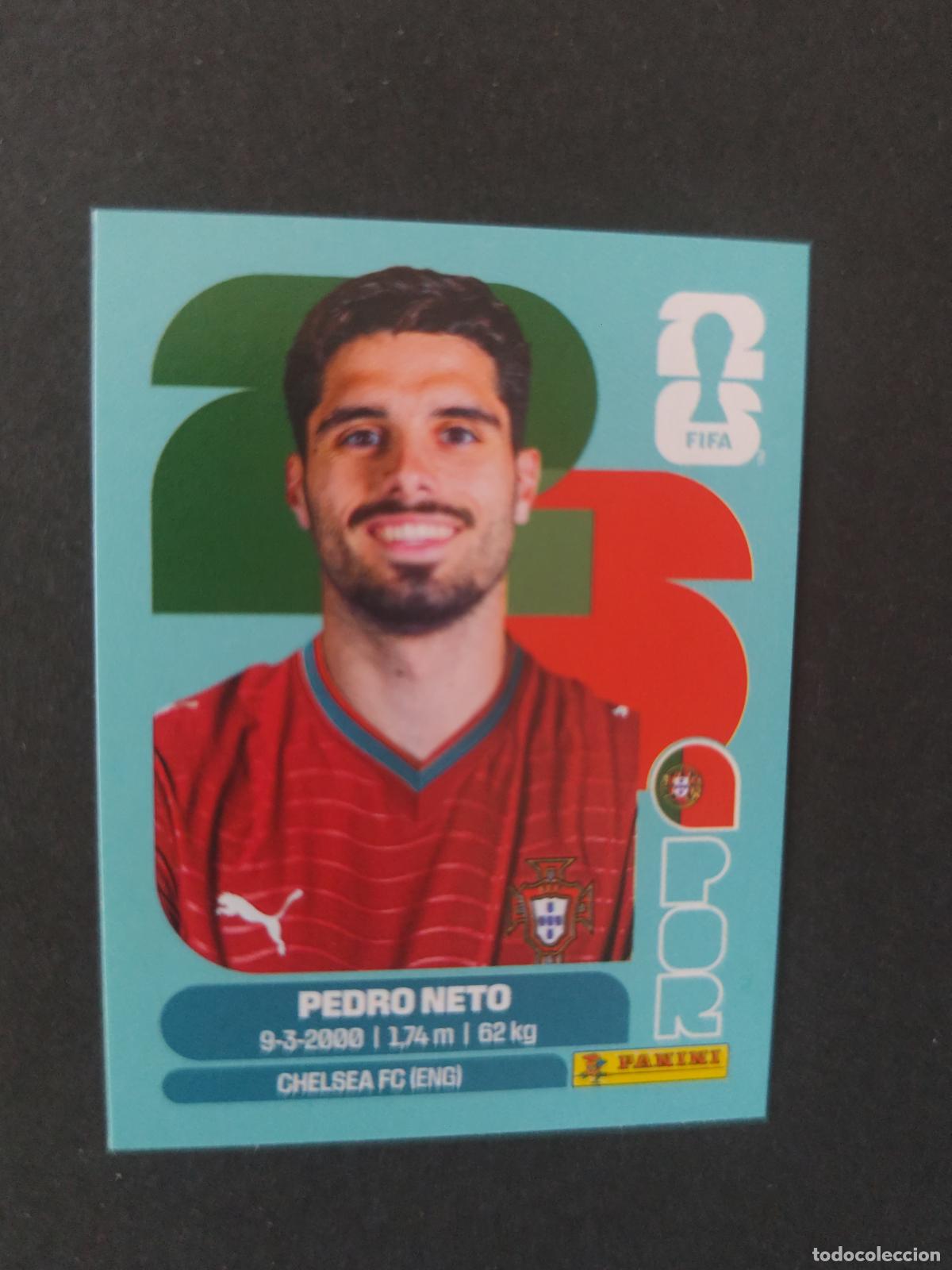 Cartes &agrave; collectionner de Football: POR19 PEDRO NETO 19 PORTUGAL MUNDIAL FIFA WORLD CUP 2026 STICKER PANINI SIN PEGAR