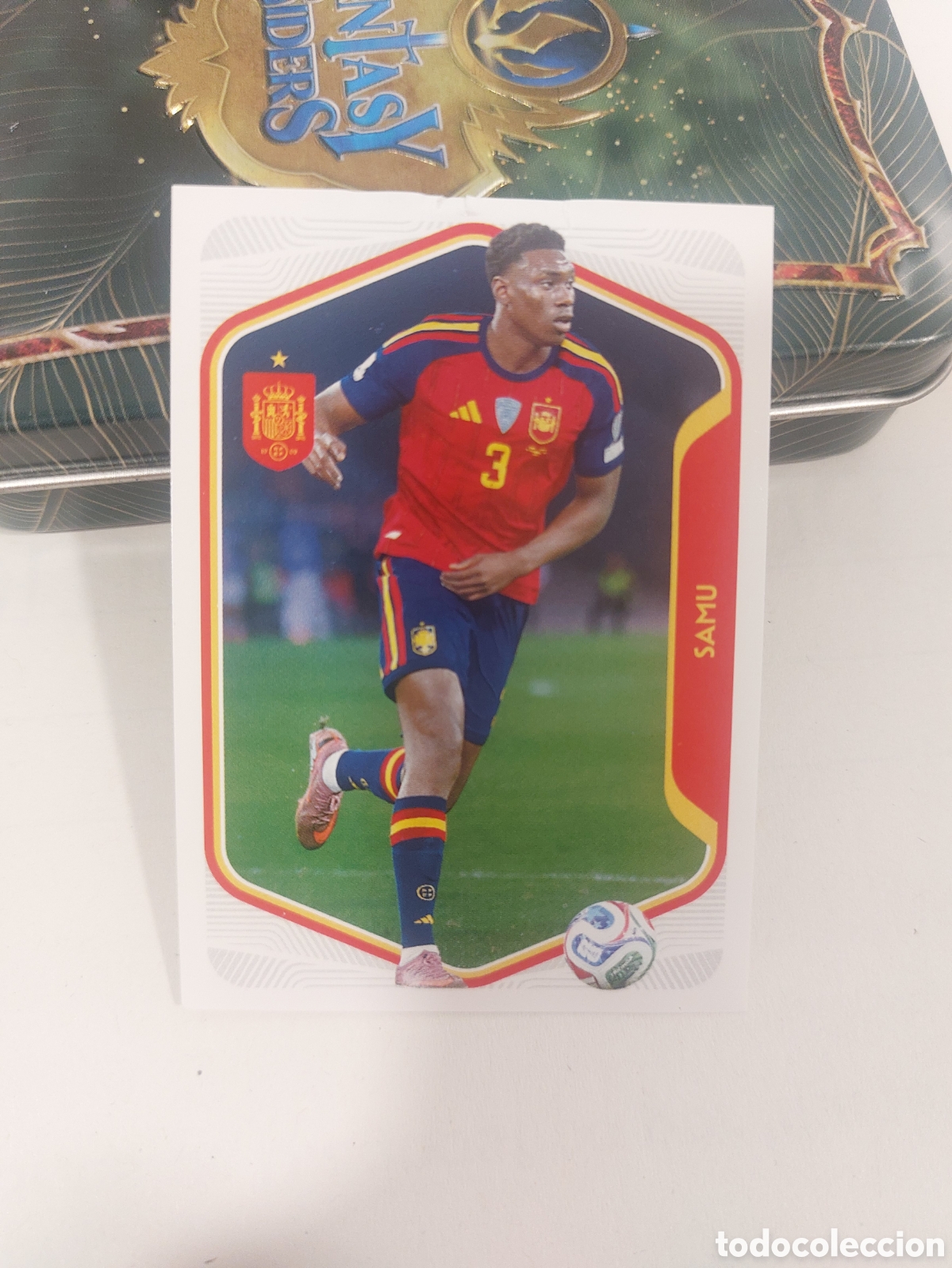 Cartes &agrave; collectionner de Football: 57 SAMU SELECCION ESPA&Ntilde;OLA ESPA&Ntilde;A MUNDIAL CARREFOUR 26 PANINI 2026