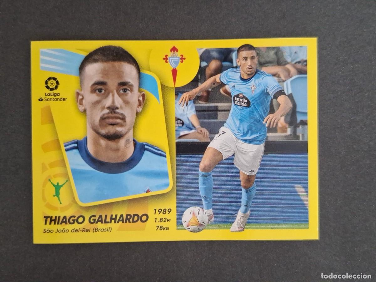 Cartes &agrave; collectionner de Football: L2 THIAGO GALHARDO CELTA DE VIGO FICHAJE 49 LIGA ESTE 2021 2022 21 22 NUNCA PEGADO SIN PEGAR