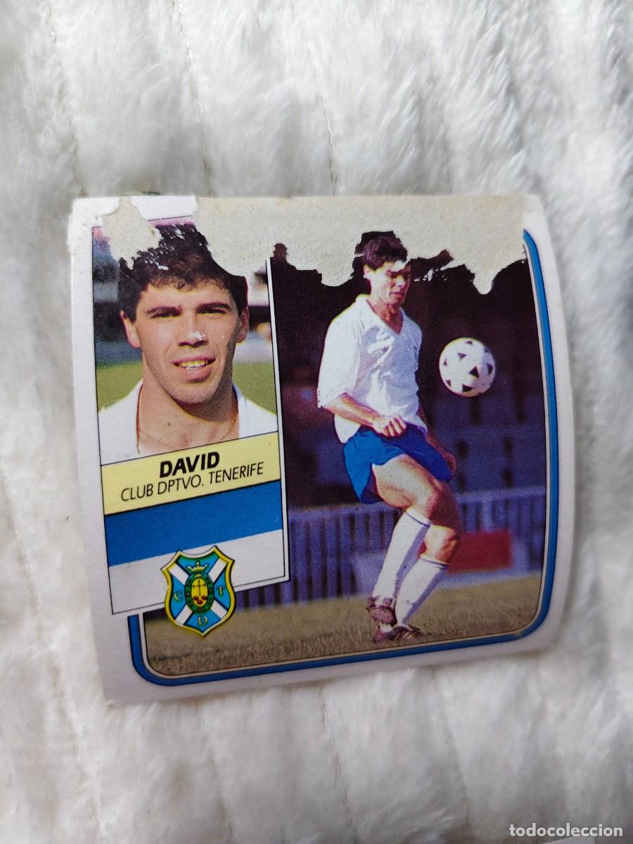 Cartes &agrave; collectionner de Football: EDICIONES ESTE 89 90 DAVID C.D. TENERIFE 1989 1990 DESPEGADO RECUPERADO ALBUM AAQ