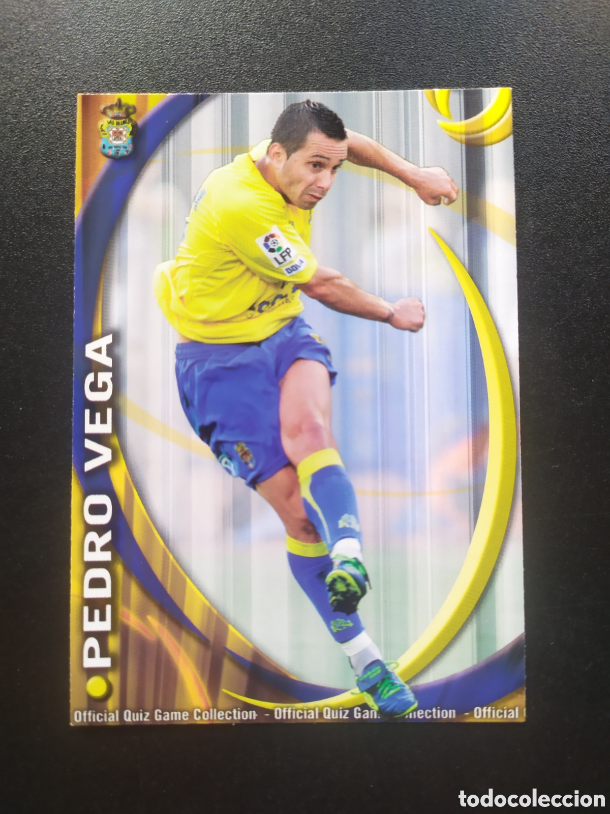 Cromos de f&uacute;tbol: Mundicromo fichas Liga 2010 2011 10 11 Pedro Vega n&deg; 1061 Las Palmas