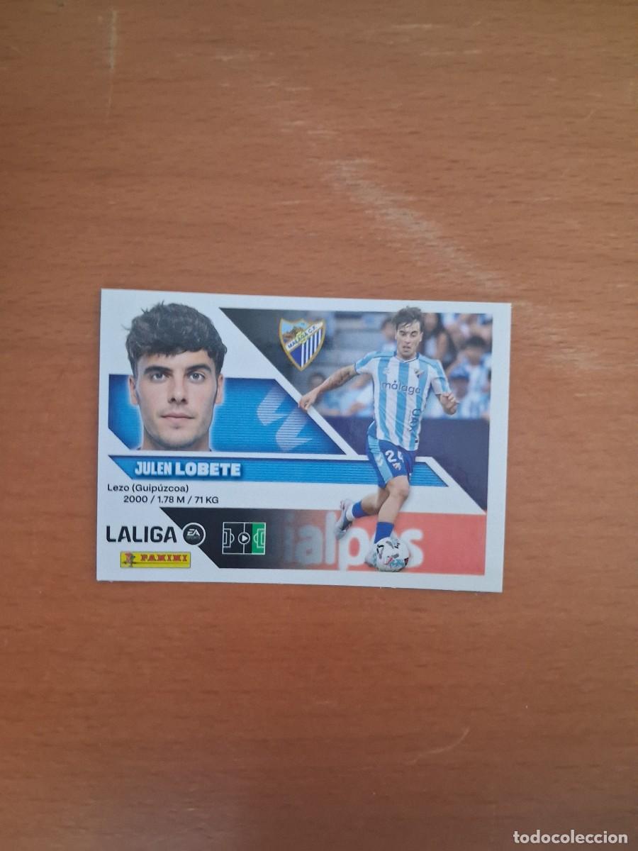 Cromos de f&uacute;tbol: Ediciones Este 2026 2027 26 27 Malaga CF 17 Lobete