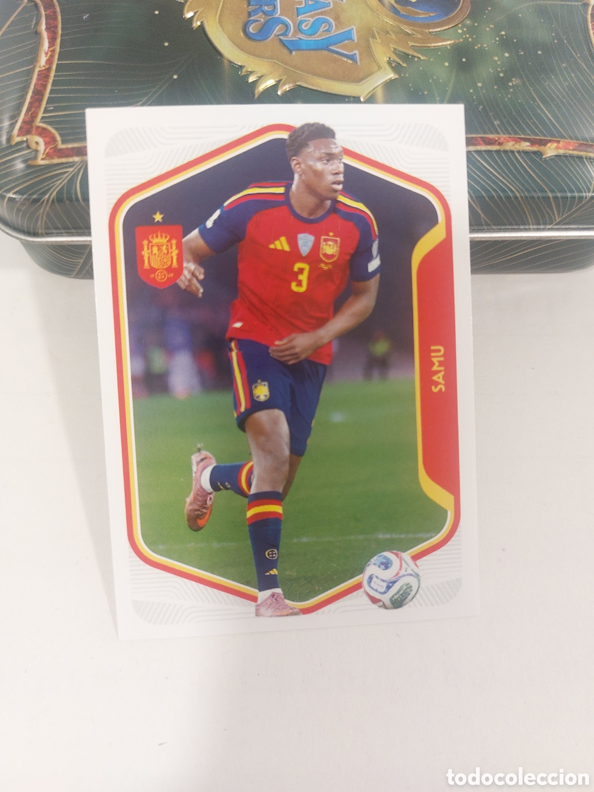 Cromos de f&uacute;tbol: 57 SAMU SELECCION ESPA&Ntilde;OLA ESPA&Ntilde;A MUNDIAL CARREFOUR 26 PANINI 2026