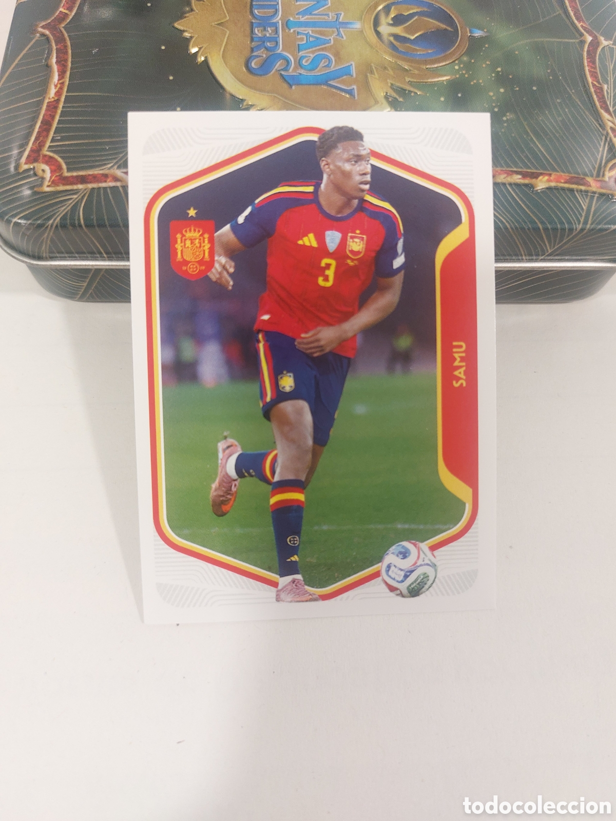 Cromos de f&uacute;tbol: 57 SAMU SELECCION ESPA&Ntilde;OLA ESPA&Ntilde;A MUNDIAL CARREFOUR 26 PANINI 2026