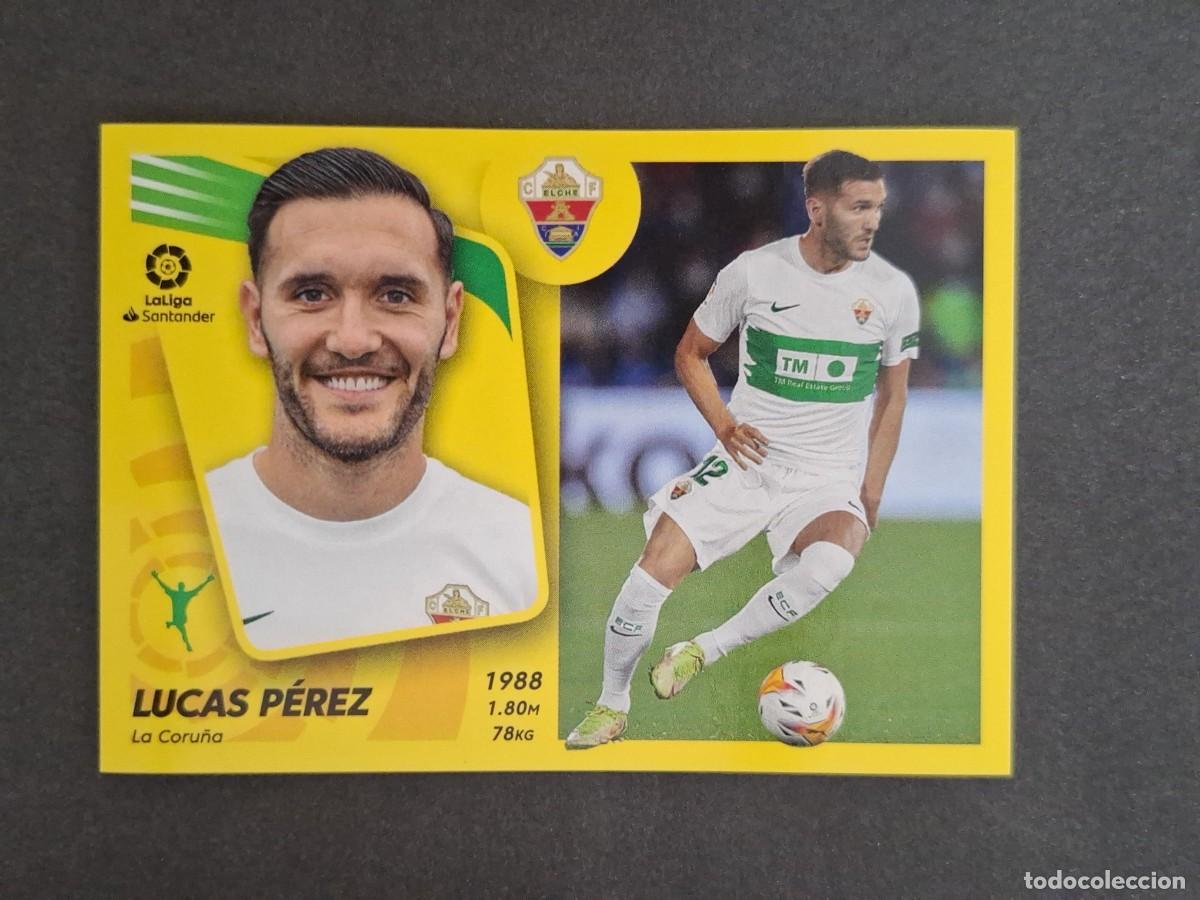 Figurine di Calcio: L2 LUCAS PEREZ ELCHE C. F. FICHAJE 56 LIGA ESTE 2021 2022 21 22 NUNCA PEGADO SIN PEGAR
