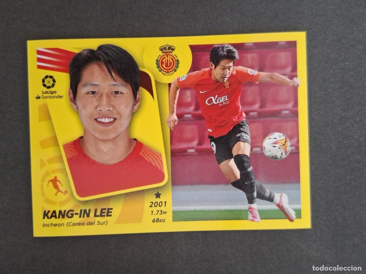 Cromos de f&uacute;tbol: L2 KANG-IN LEE R. C. D. MALLORCA FICHAJE 58 LIGA ESTE 2021 2022 21 22 NUNCA PEGADO SIN PEGAR