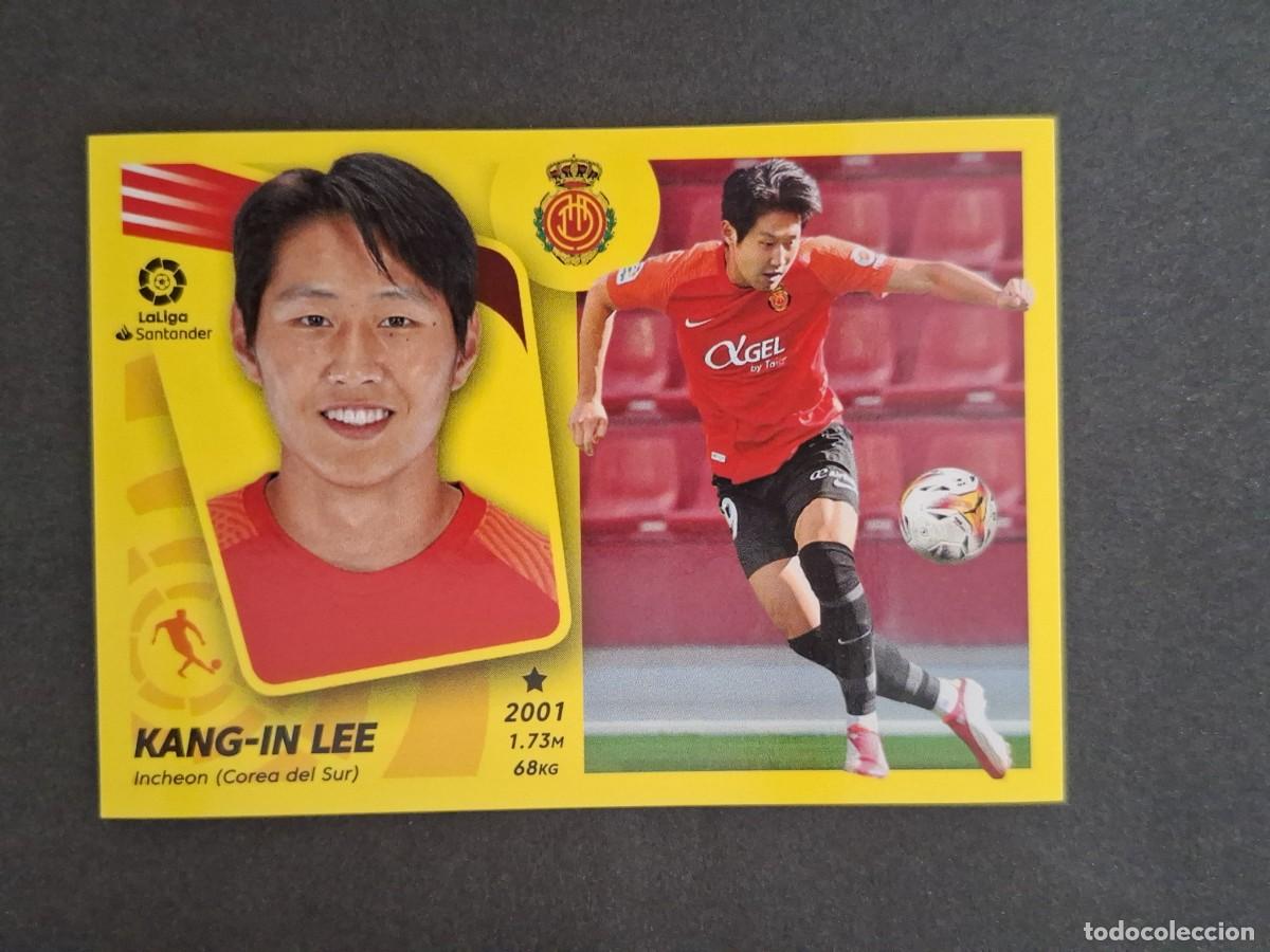 Cromos de f&uacute;tbol: L2 KANG-IN LEE R. C. D. MALLORCA FICHAJE 58 LIGA ESTE 2021 2022 21 22 NUNCA PEGADO SIN PEGAR