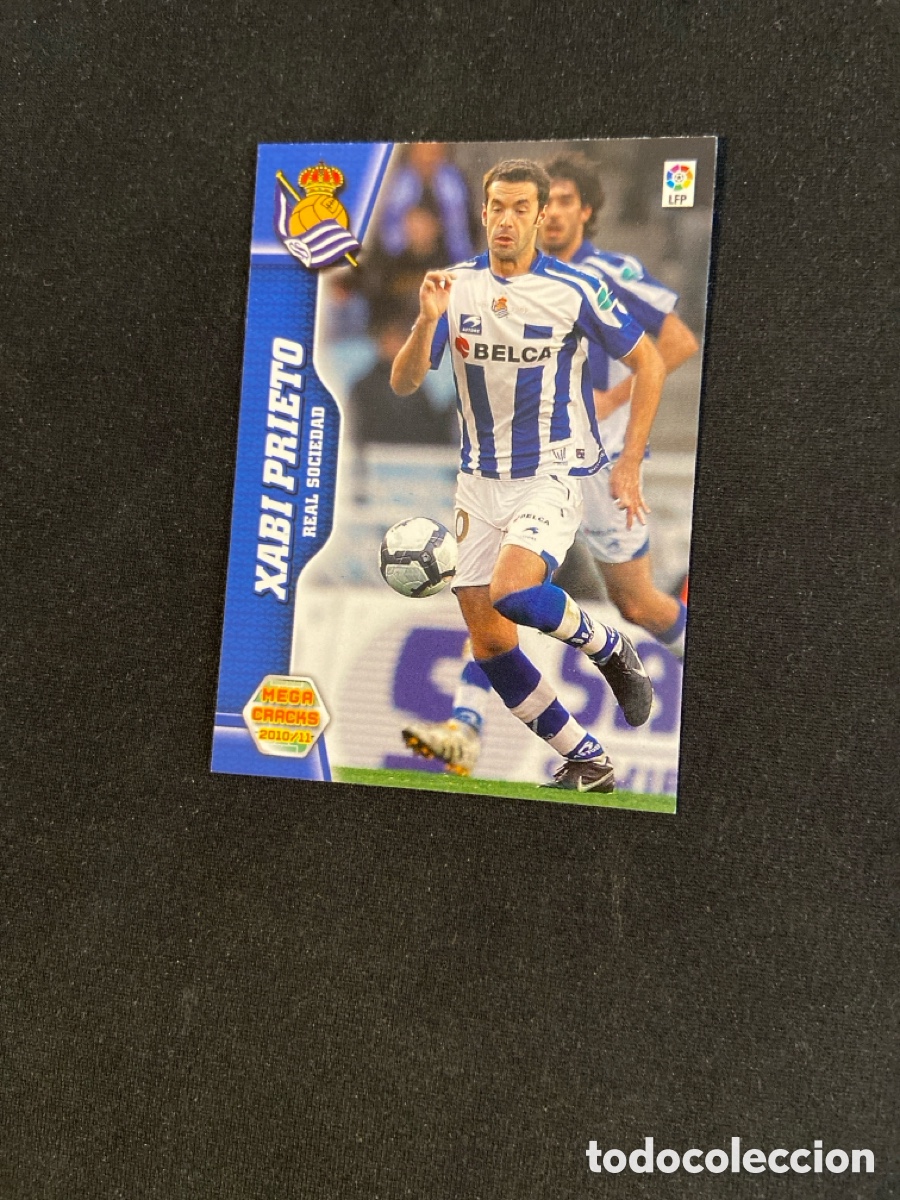 Cromos de f&uacute;tbol: XABI PRIETO 263 (REAL SOCIEDAD)