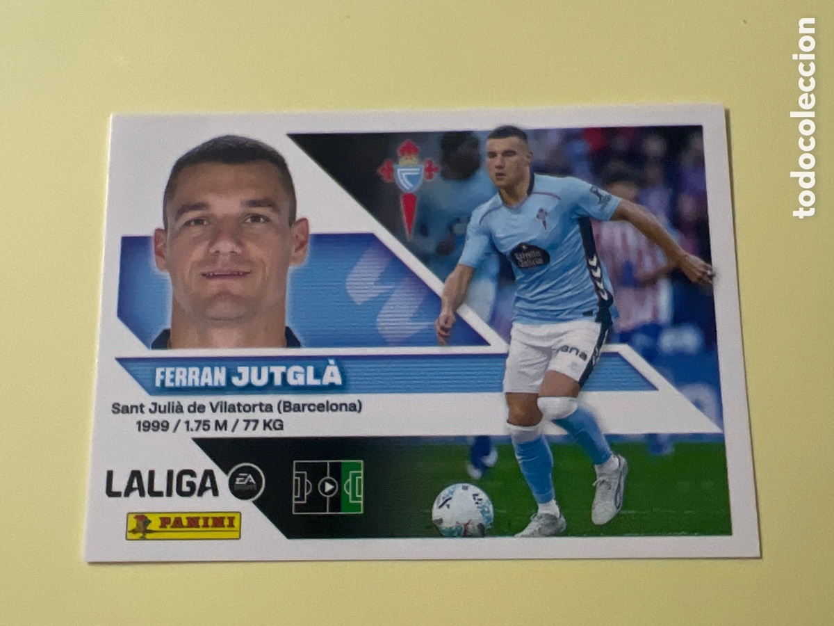 Cartes &agrave; collectionner de Football: C5394. Jutgla n&uacute;mero 19 del Celta cromo de la liga este 26-27 2026-2027