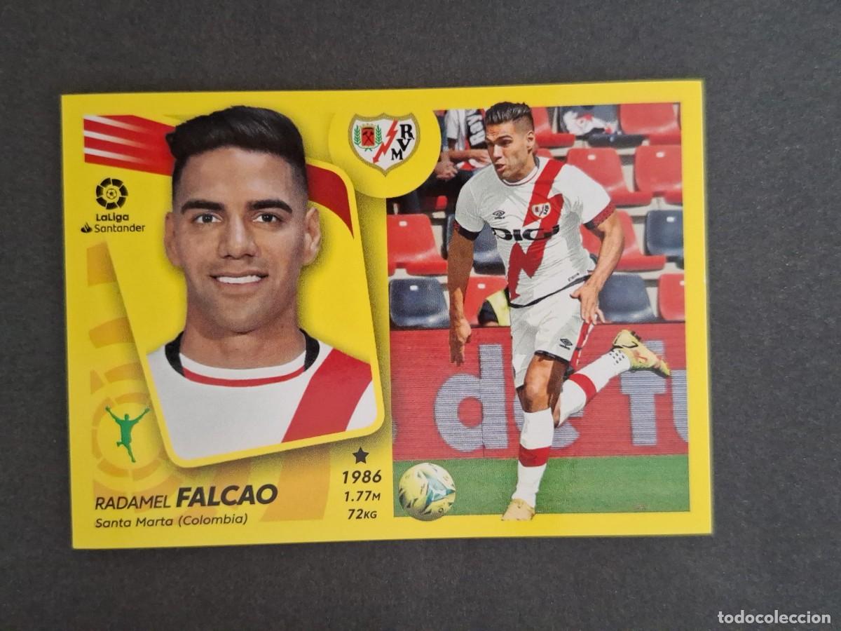 Cartes &agrave; collectionner de Football: L2 FALCAO RAYO VALLECANO FICHAJE 60 LIGA ESTE 2021 2022 21 22 NUNCA PEGADO SIN PEGAR