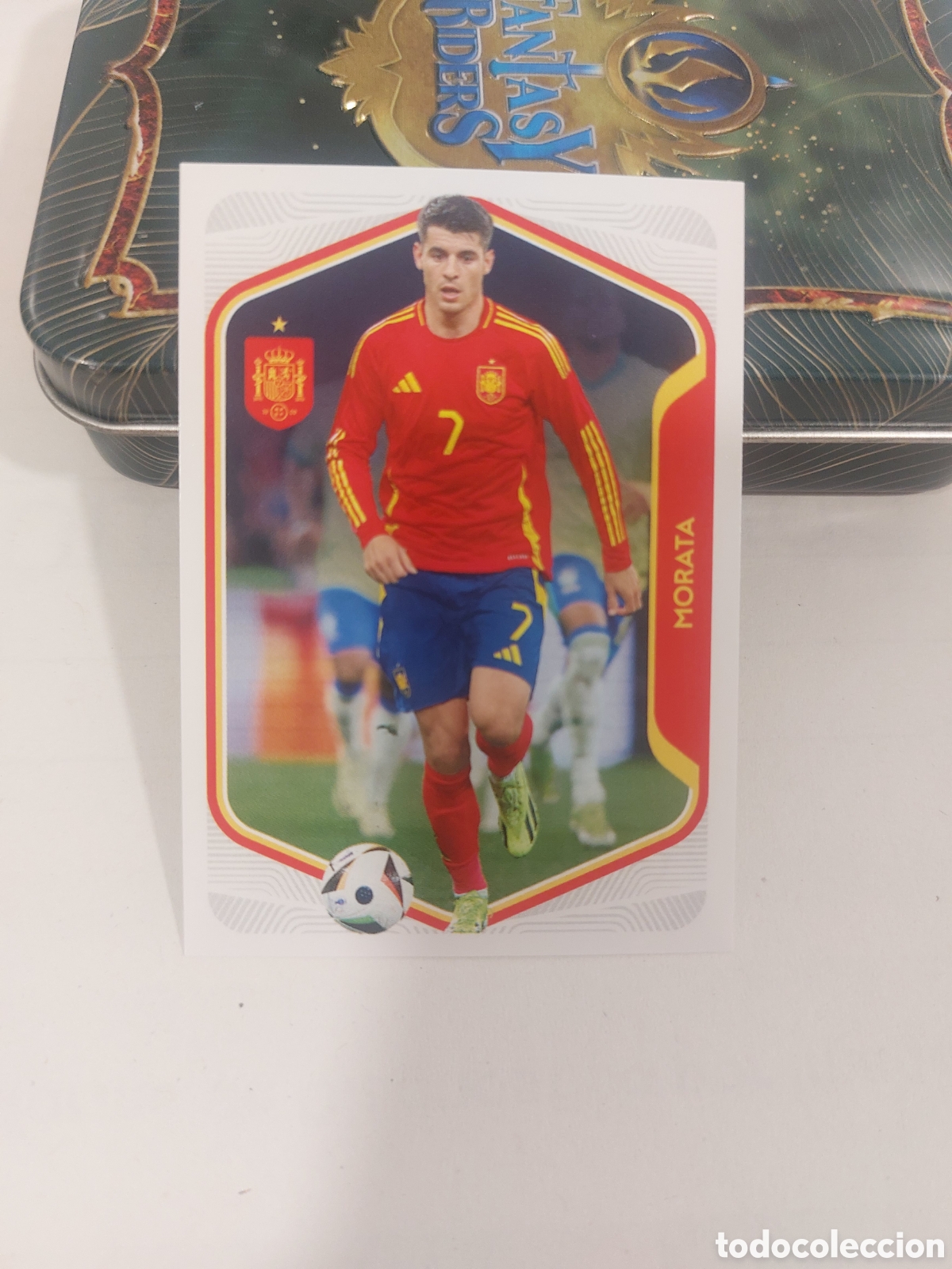 Cartes &agrave; collectionner de Football: 55 MORATA SELECCION ESPA&Ntilde;OLA ESPA&Ntilde;A MUNDIAL CARREFOUR 26 PANINI 2026