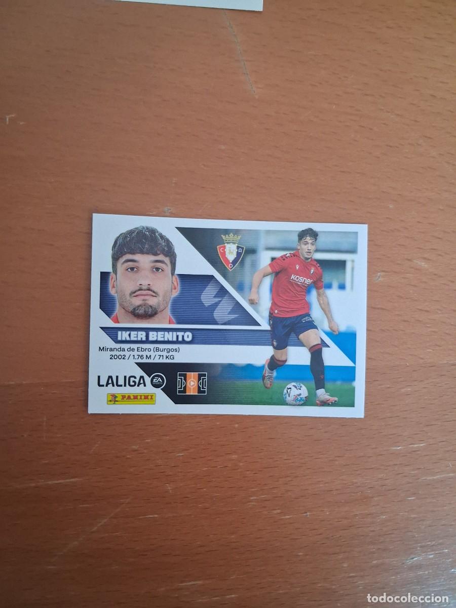 Fu&szlig;ball-Sticker: Ediciones Este 2026 2027 26 27 CA Osasuna 16 Iker Benito