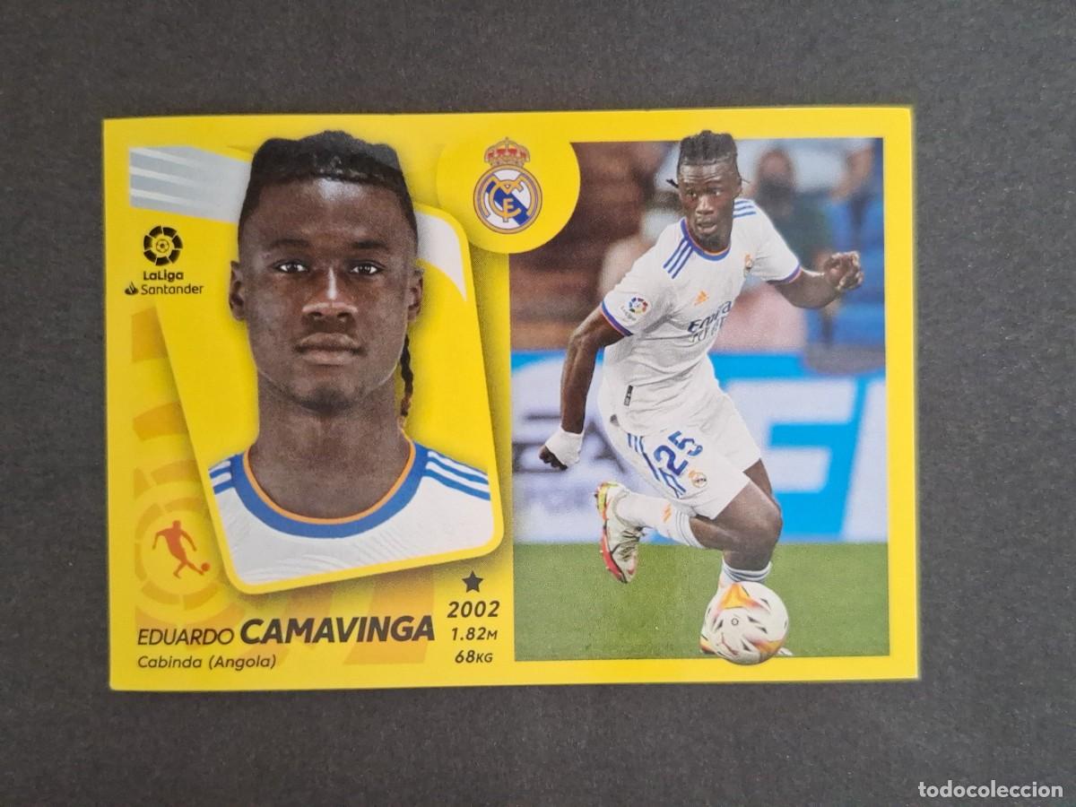 Football Stickers: L2 CAMAVINGA REAL MADRID FICHAJE 64 LIGA ESTE 2021 2022 21 22 NUNCA PEGADO SIN PEGAR