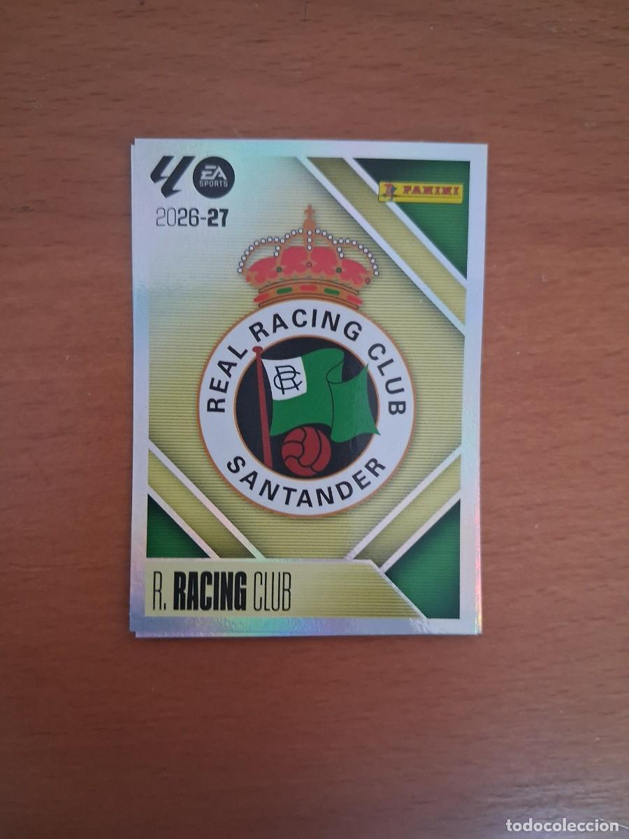 Fu&szlig;ball-Sticker: Ediciones Este 2026 2027 26 27 Racing De Santander 1 Escudo