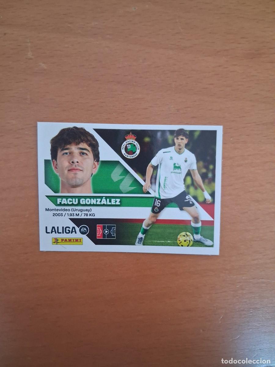 Fu&szlig;ball-Sticker: Ediciones Este 2026 2027 26 27 Racing De Santander 7 Facu Gonzalez