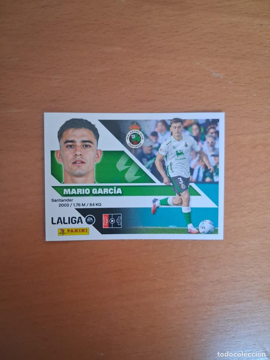 Fu&szlig;ball-Sticker: Ediciones Este 2026 2027 26 27 Racing De Santander 9B Mario Garcia