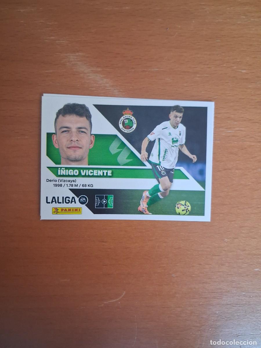 Cromos de f&uacute;tbol: Ediciones Este 2026 2027 26 27 Racing De Santander 18 I&ntilde;igo Vicente