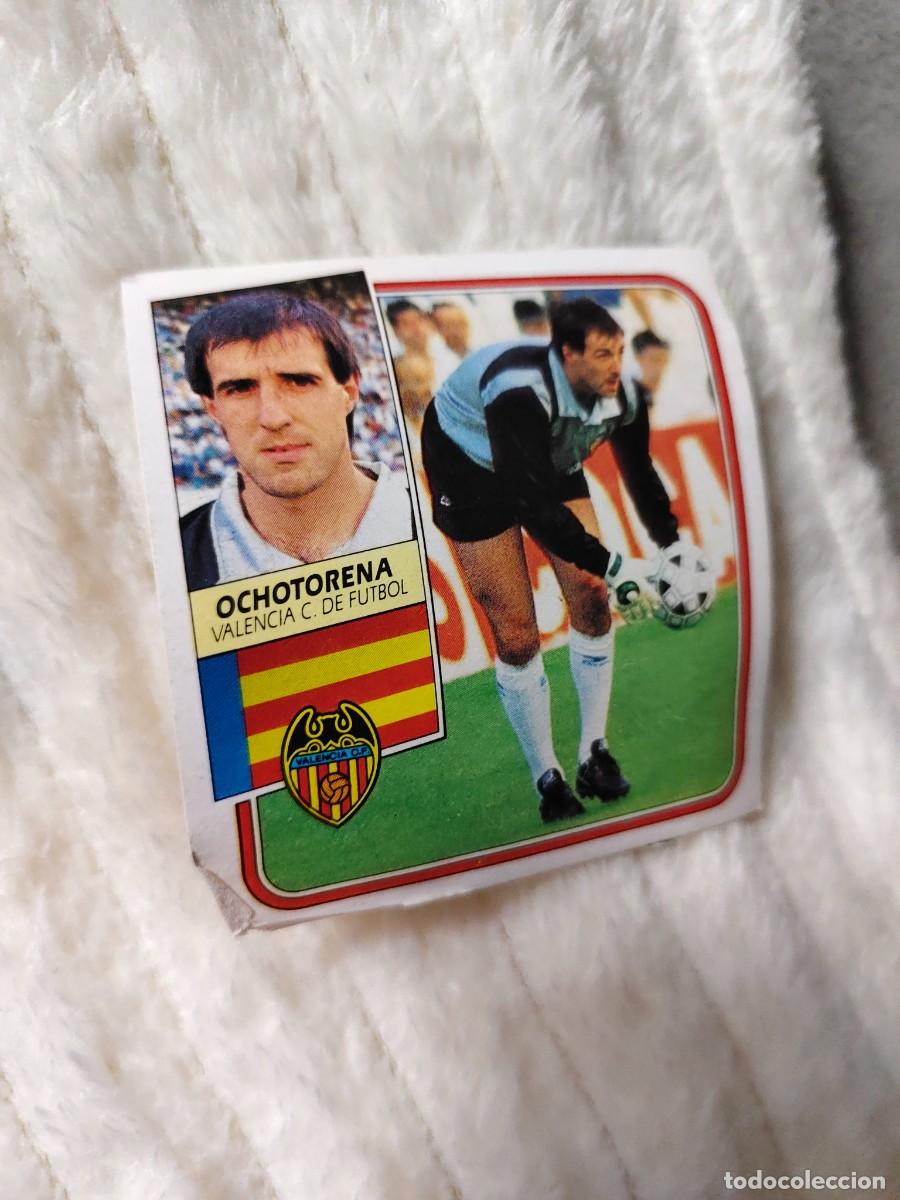 Cromos de f&uacute;tbol: EDICIONES ESTE 89 90 OCHOTORENA VALENCIA C.F. 1989 1990 DESPEGADO RECUPERADO ALBUM AAQ